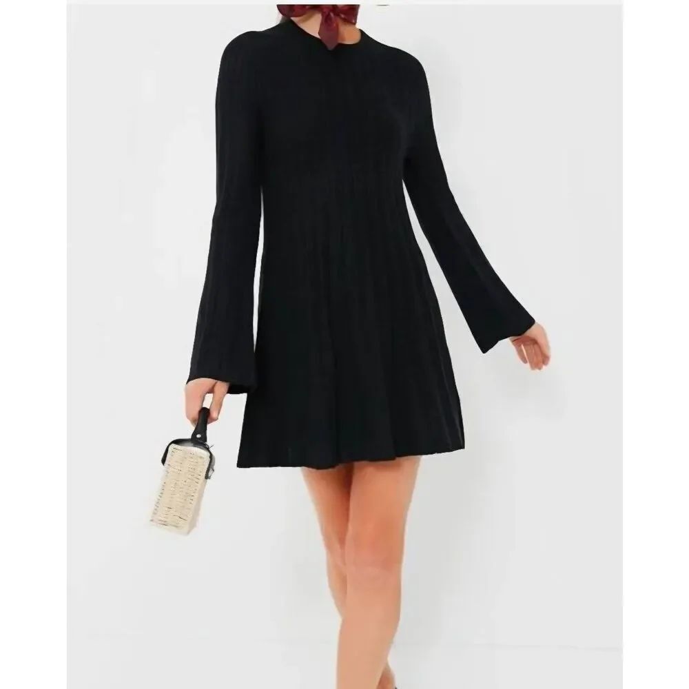 TUCKERNUCK Pomander Place Black Adi Knit Dress Size Large